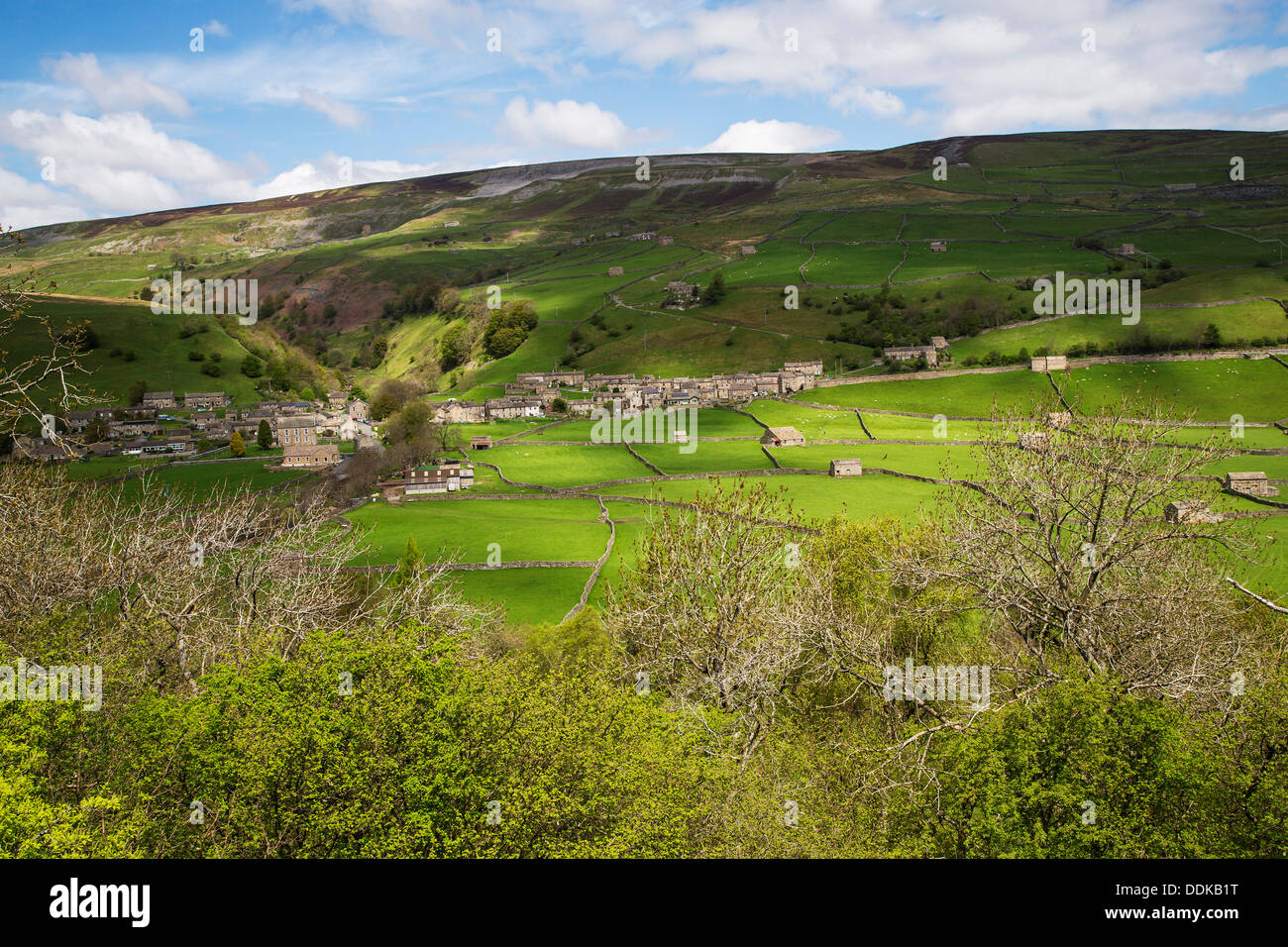 Gunnerside, Swaledale, Yorkshire Dales National Park Stockfoto