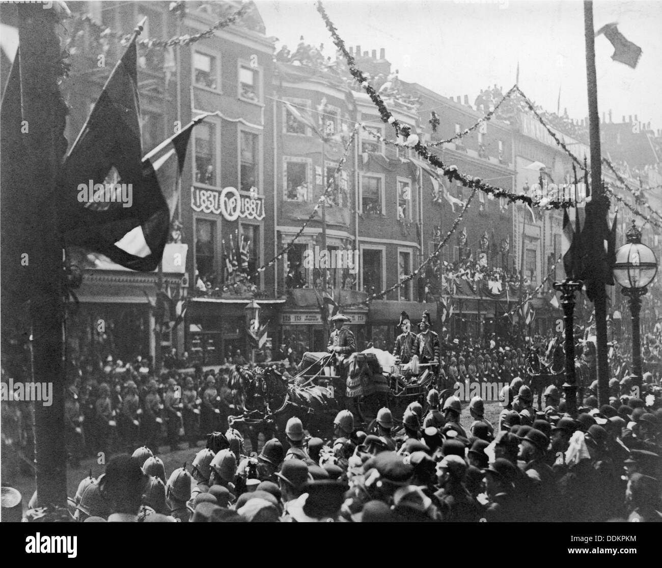 Von Queen Victoria Golden Jubilee, London, 1887. Artist: Unbekannt Stockfoto