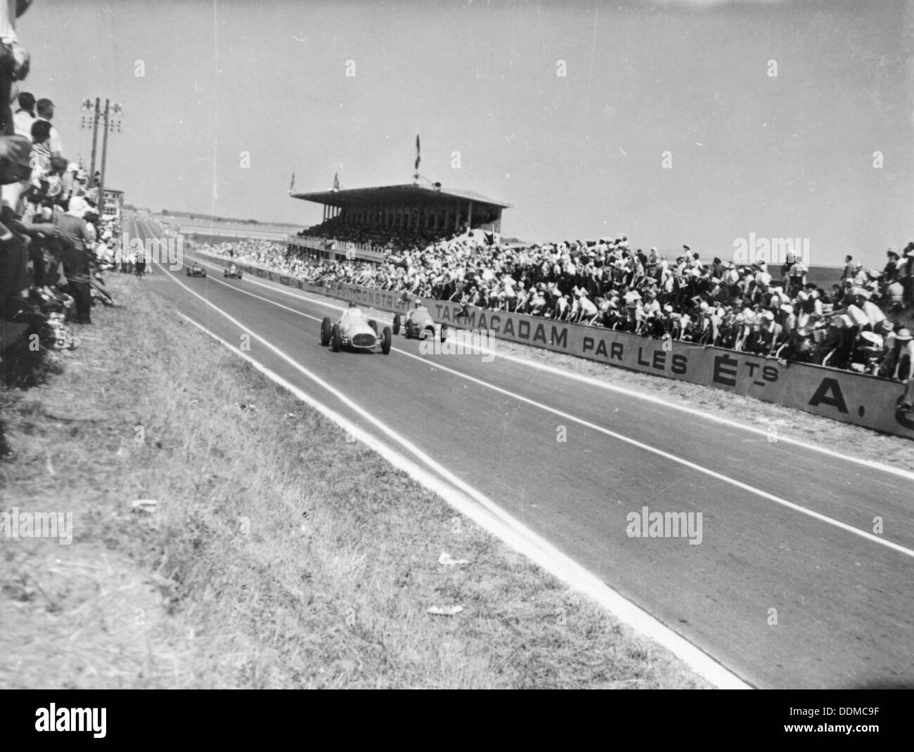 Marne Grand Prix, Reims, Frankreich, 1952. Artist: Unbekannt Stockfoto