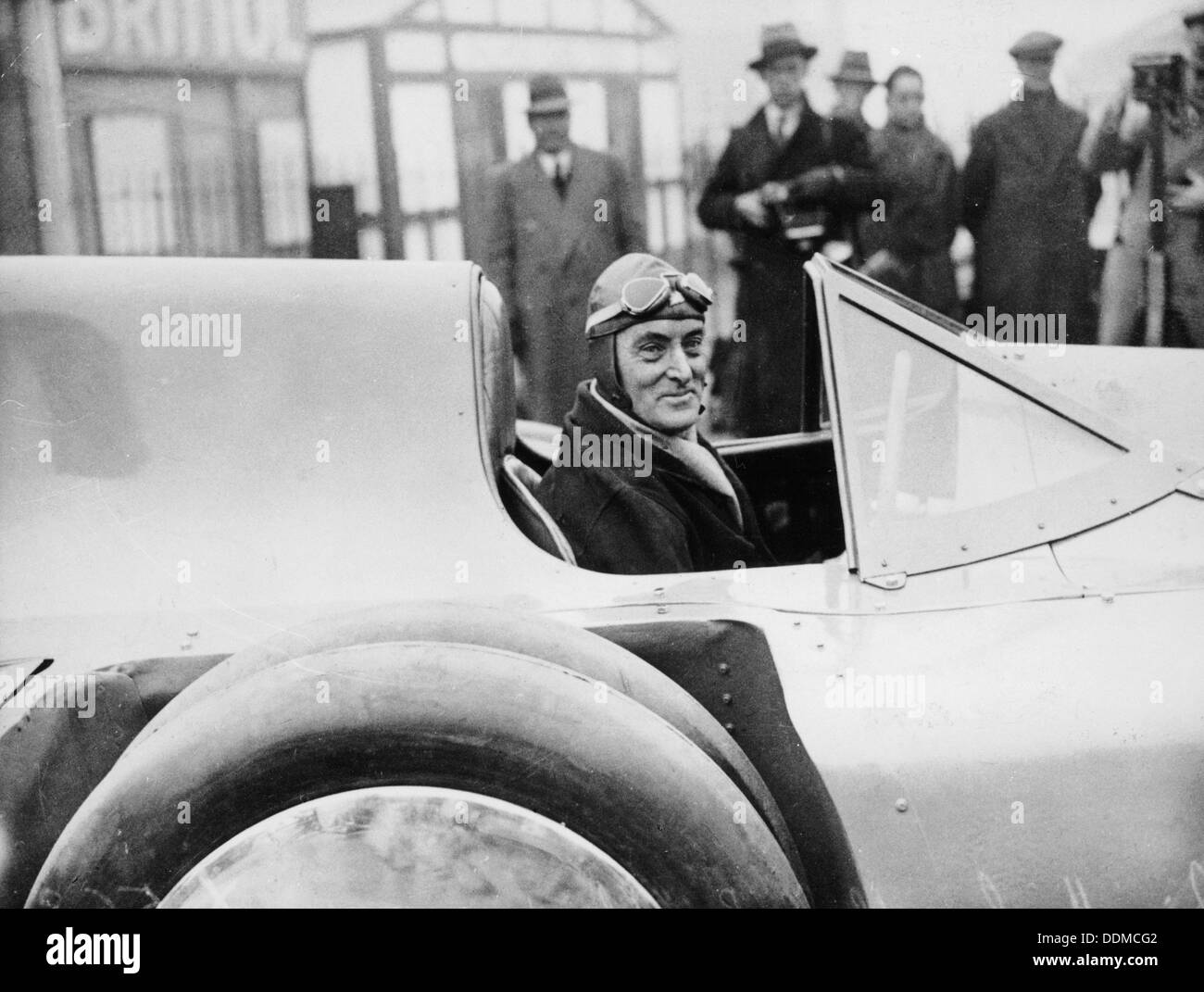 Malcolm Campbell in Bluebird, 1935. Artist: Unbekannt Stockfoto