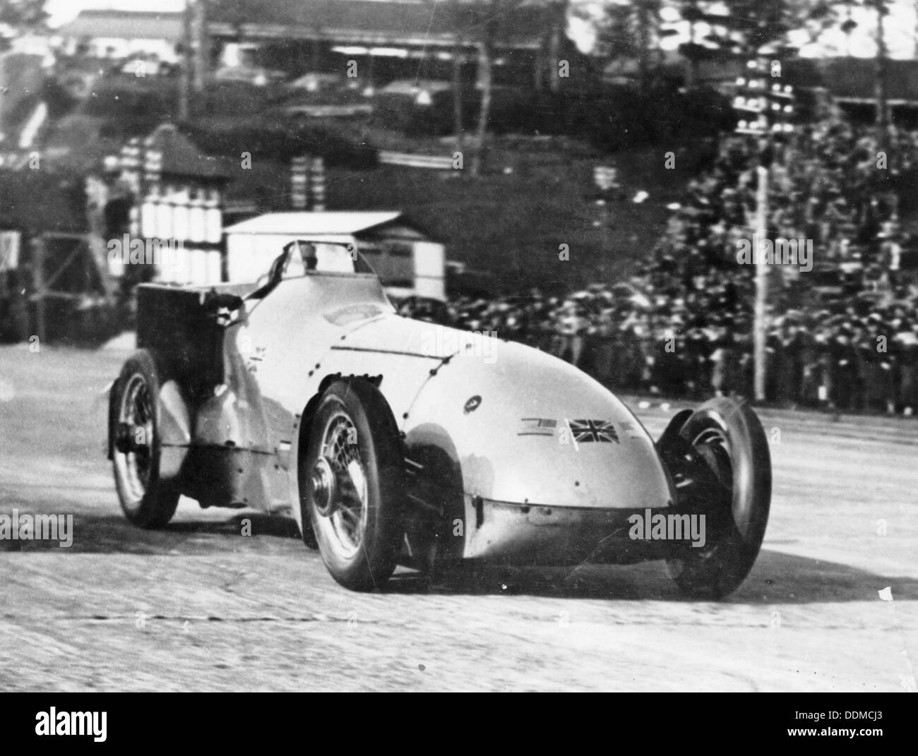 Malcolm Campbell in Bluebird, 1928. Artist: Unbekannt Stockfoto