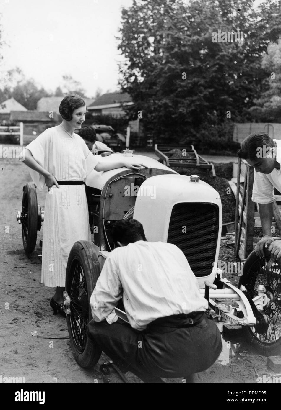 Juni und Woolf Barnato. Artist: Unbekannt Stockfoto