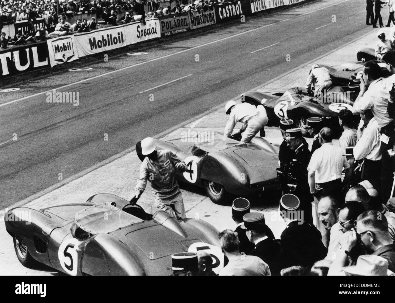 Start der 24 Stunden von Le Mans, Frankreich, 1959. Artist: Unbekannt Stockfoto