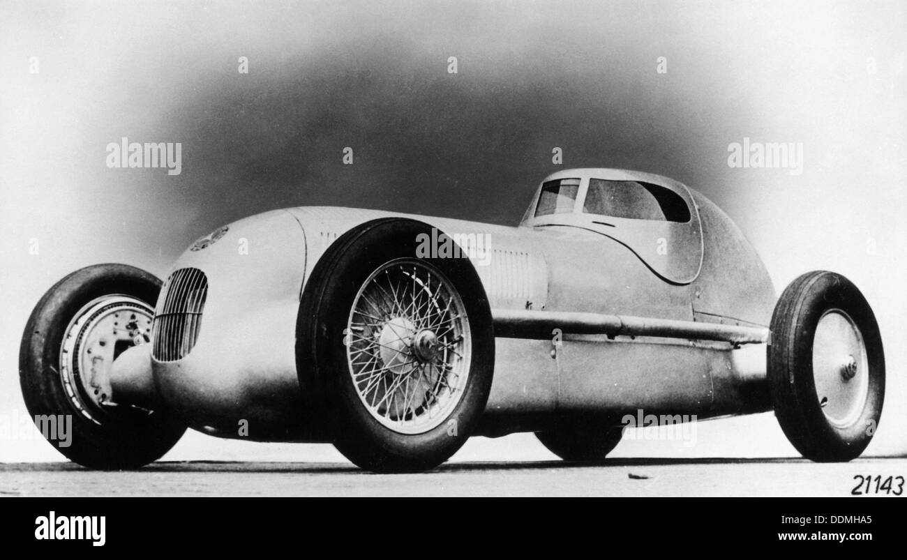 Mercedes-Benz W 25 Streamliner Auto, 1934. Artist: Unbekannt Stockfoto