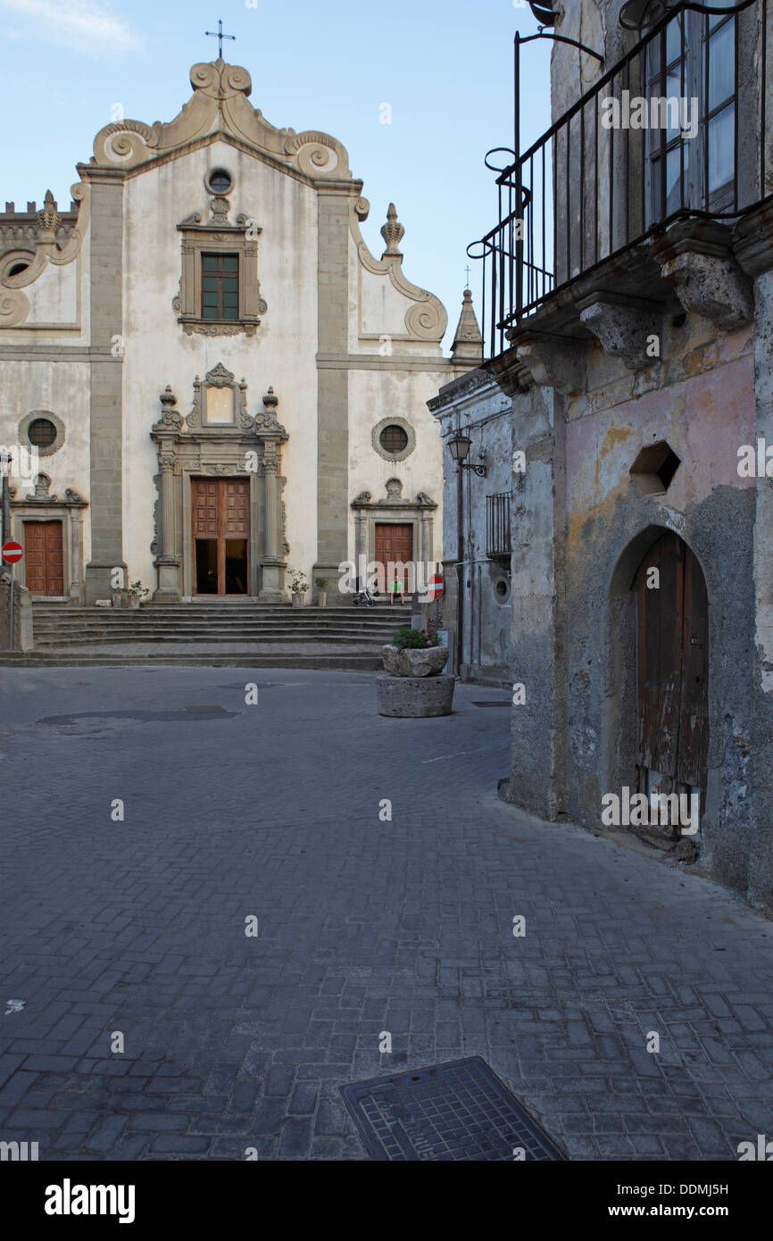 Kirche von Forza d'Agrò, Messina Provinz, Sizilien, Italien Stockfoto, Bild: 60074941 - Alamy