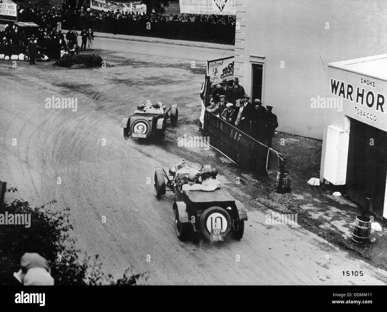 Ein Alfa Romeo in die Tourist Trophy, Korfu, Griechenland konkurrieren. Artist: Unbekannt Stockfoto