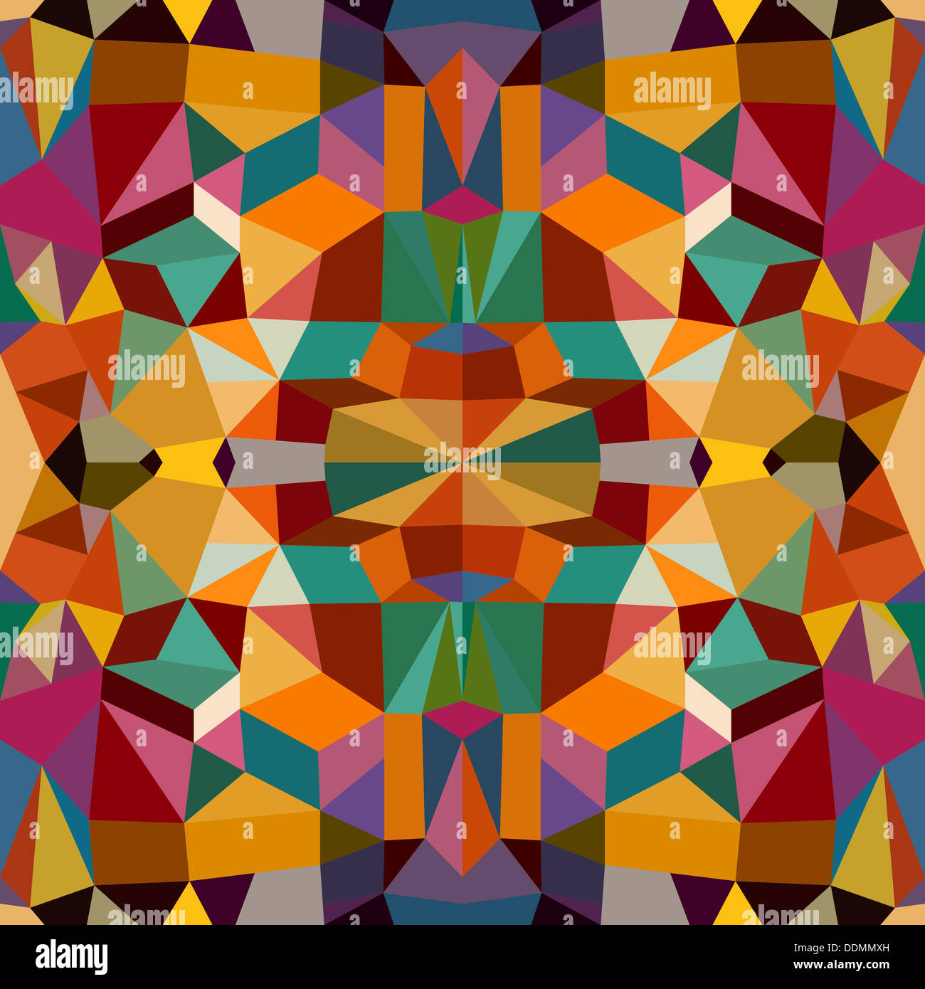 Vintage abstrakten bunten geometrischen Elementen Musterdesign Hintergrund. EPS10 Vektor-Datei in Layer für die einfache Bearbeitung. Stockfoto