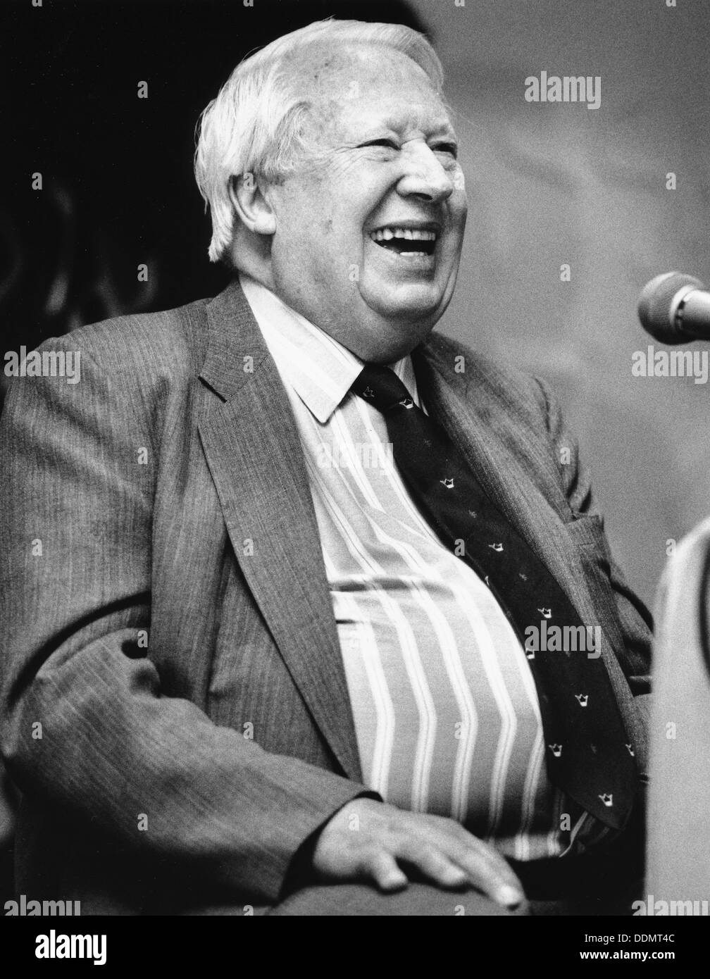 Sir Edward Heath (1916), der britische Premierminister (1970-74), 1994. Artist: Unbekannt Stockfoto