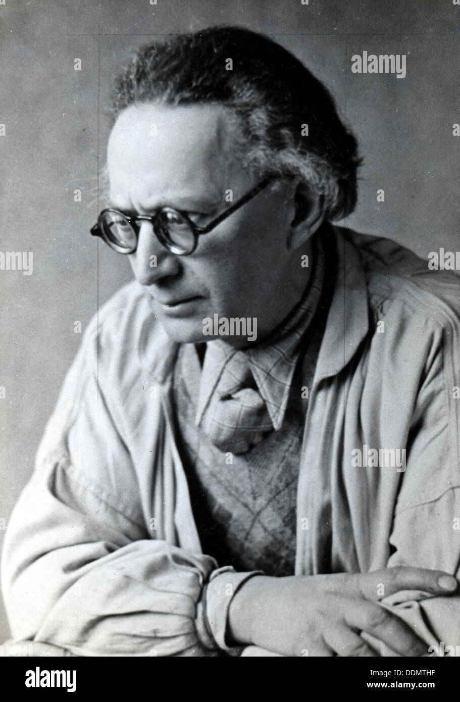 Alfred Wolmark (1877-1961), britischer Maler, 1957. Artist: Unbekannt Stockfoto