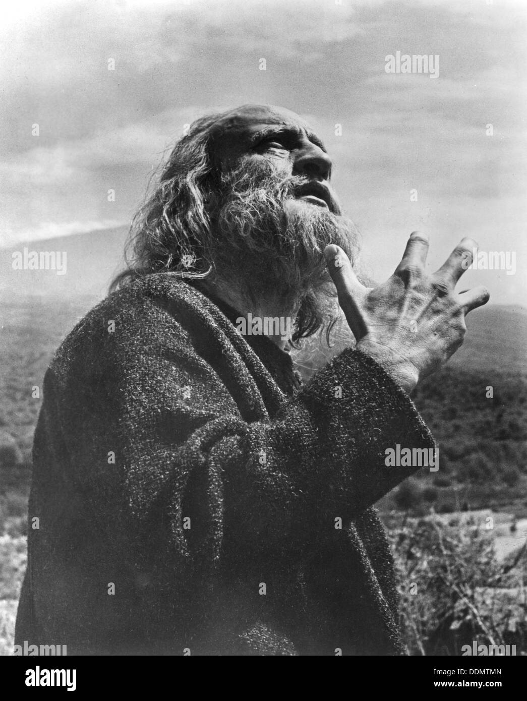 George C Scott als Abraham in der Bibel, 1966. Artist: Unbekannt Stockfoto