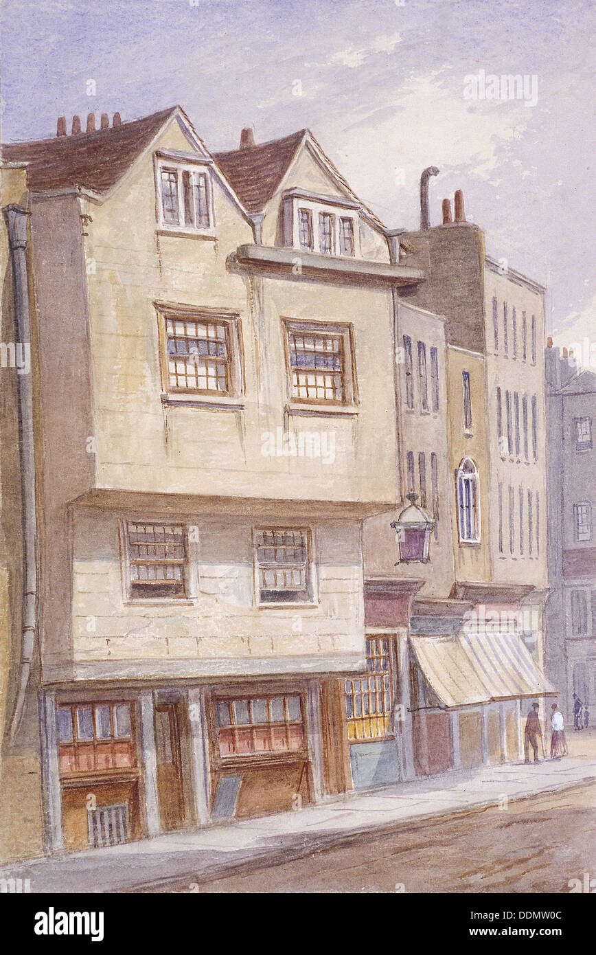 Fesselst Lane, London, 1870. Künstler: JT Wilson Stockfoto