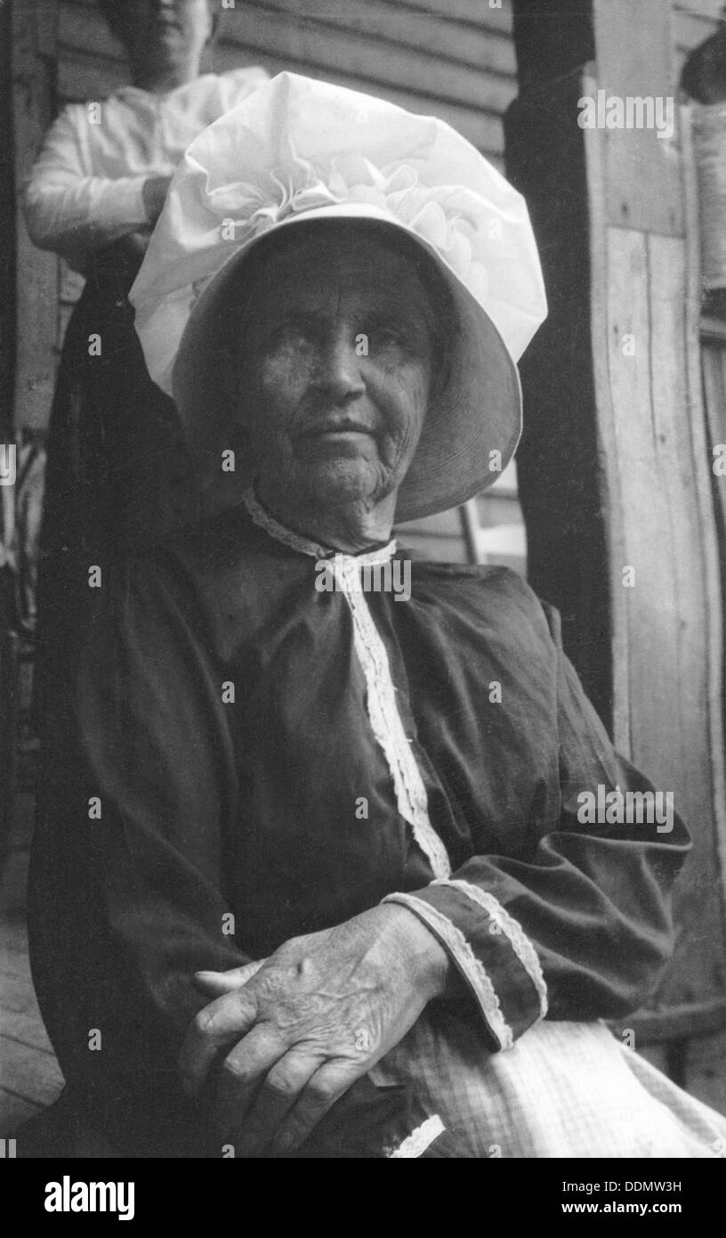 Frau Townsley, Pineville, Bell County, Kentucky, USA, 1916-1918.  Künstler: Cecil Sharp Stockfoto