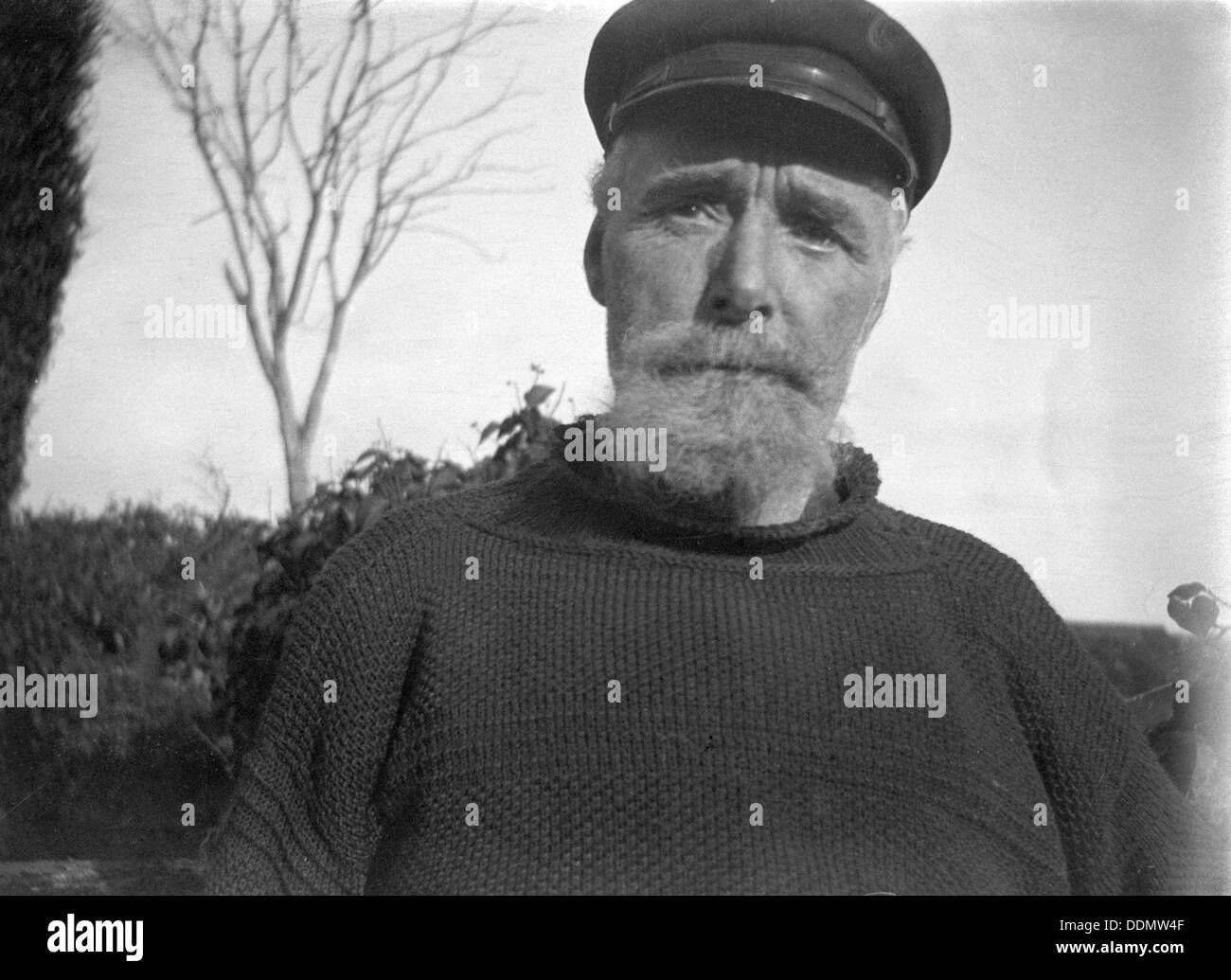 Captain Vickery, Minehead, Somerset, 1904-1907. Künstler: Cecil Sharp Stockfoto