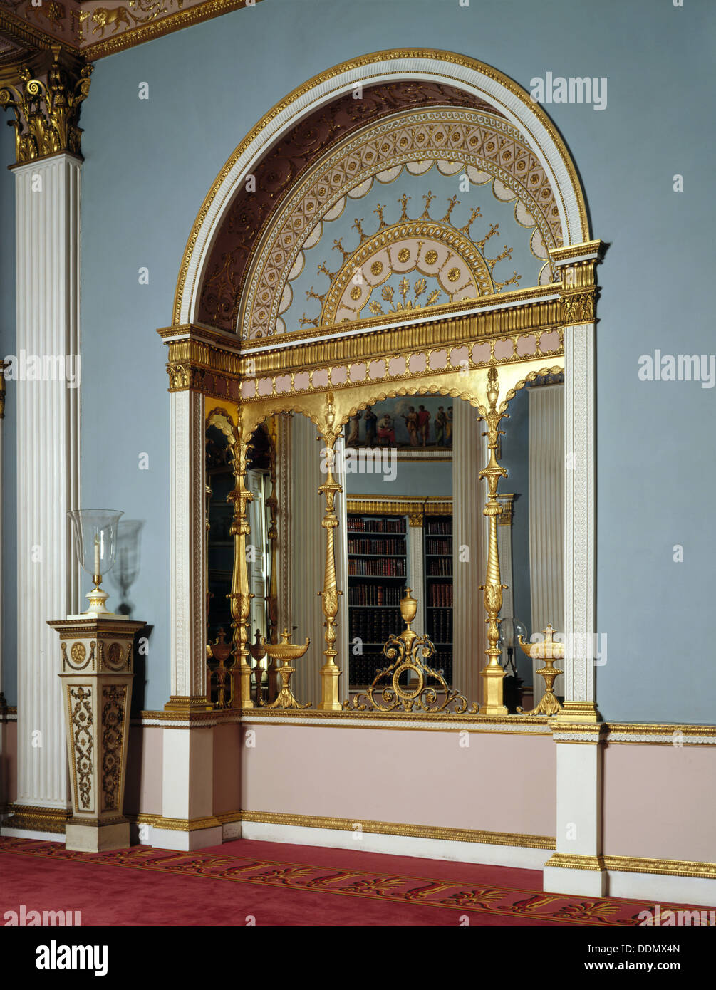 Die Bibliothek, Kenwood House, Hampstead, London, 1995. Künstler: Paul Highnam Stockfoto