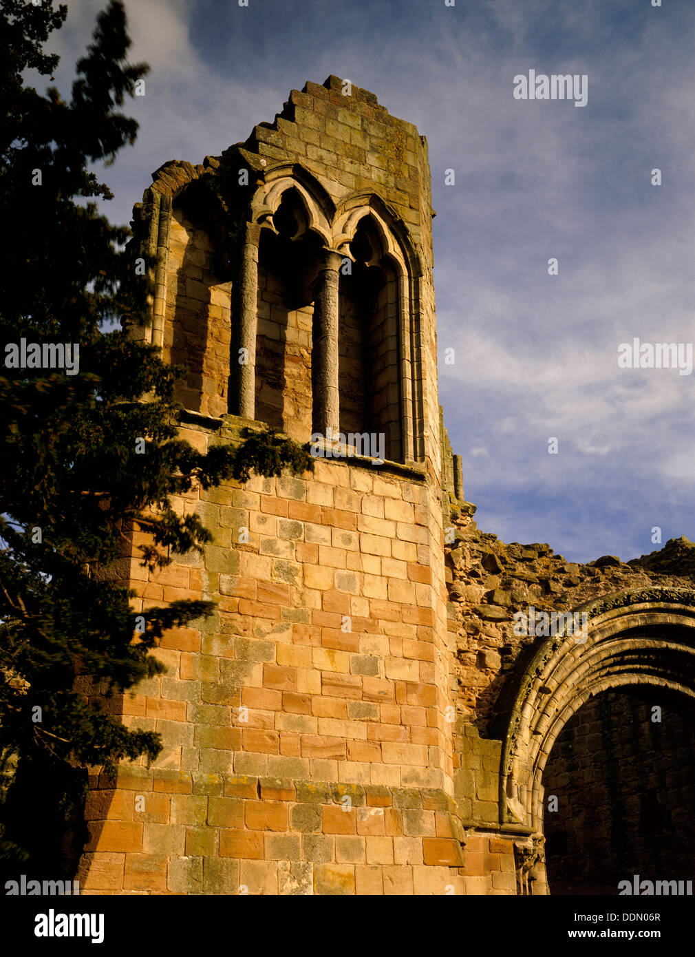 West Front, Lilleshall Abbey, Shropshire, 1990. Artist: Unbekannt Stockfoto