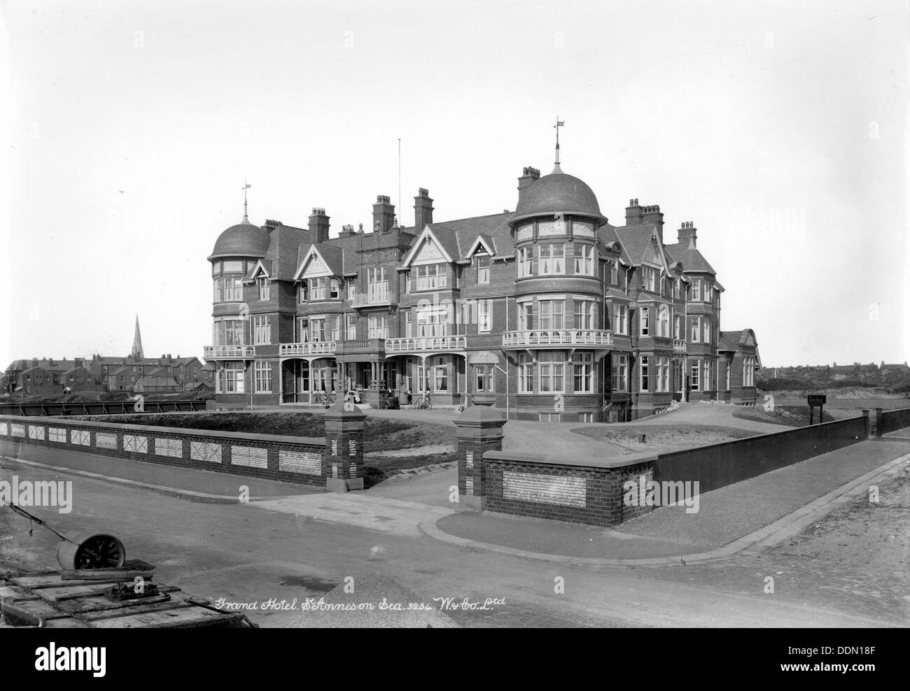 Grand Hotel, St Annes on Sea, Lancashire, 1906-1910. Artist: Unbekannt Stockfoto