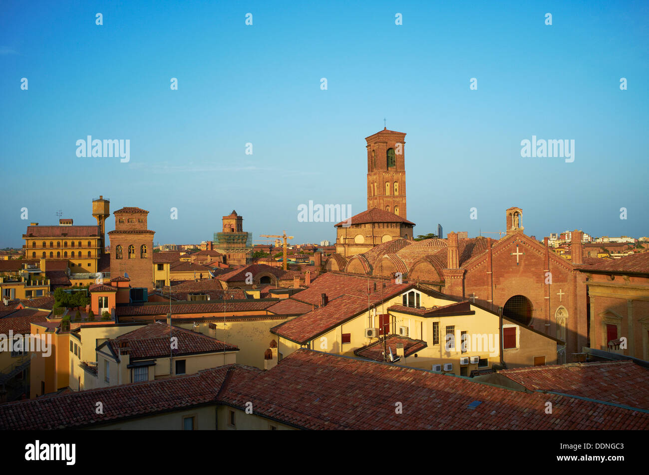 Italien, Emilia-Romagna, Bologna, Basilika San Giacomo Maggiore Stockfoto