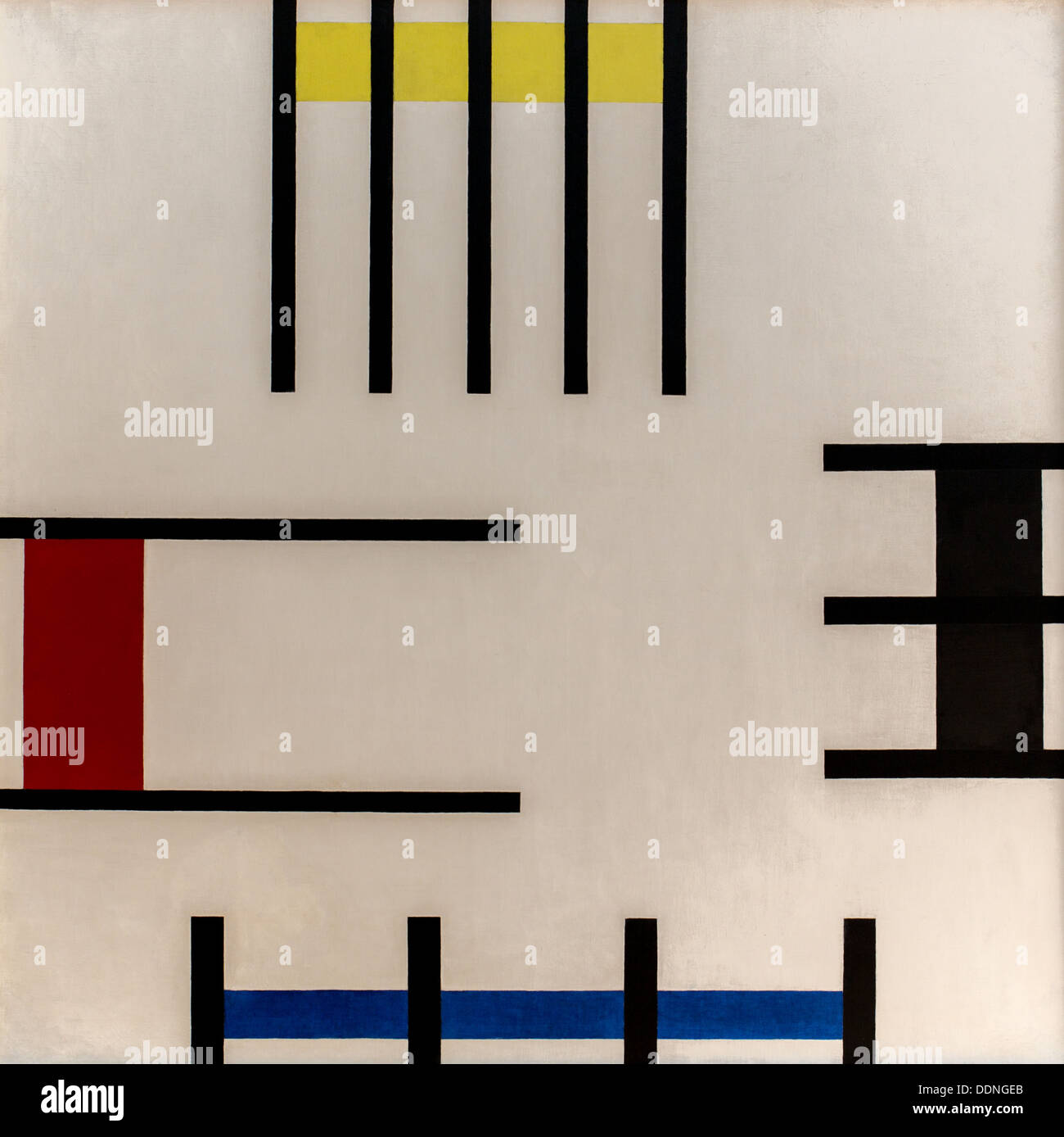 20. Jahrhundert - Zusammensetzung, 1932 - Jean Hélion Philippe Sauvan-Magnet / aktives Museum Öl auf Leinwand Stockfoto