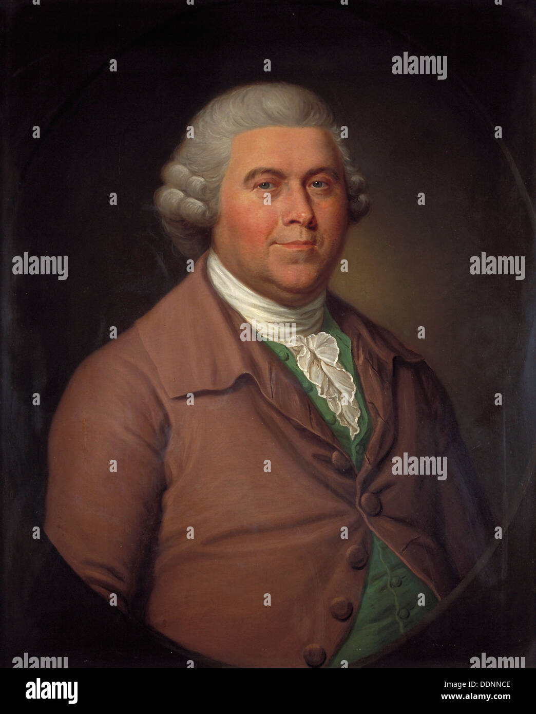 'John Davis, der Inhaber von Bagnigge Wells', c1761-1799. Künstler: James Scouler Stockfoto