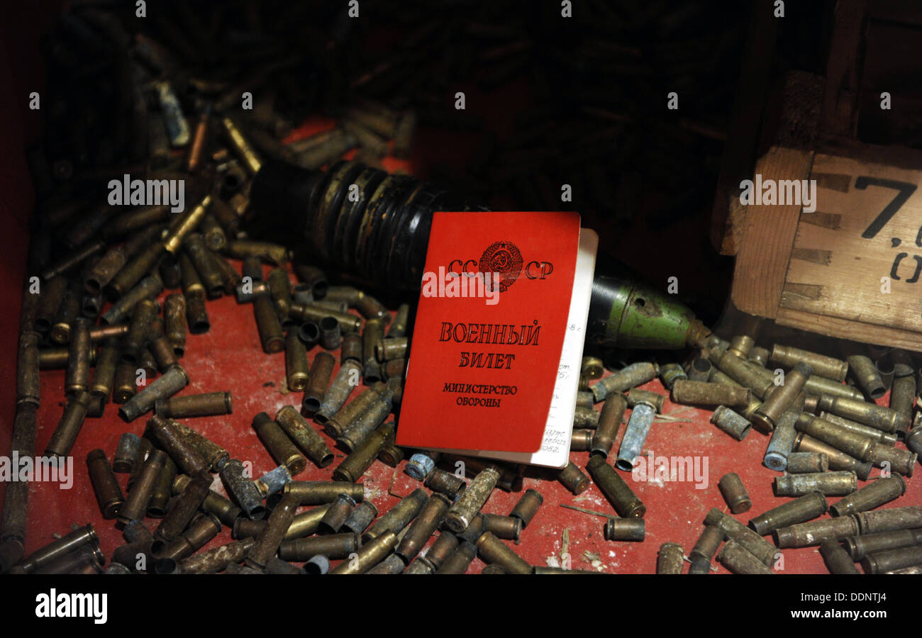 Die zweite sowjetische Besetzung (1944-1991). Okkupationsmuseum. Riga. Lettland. Stockfoto