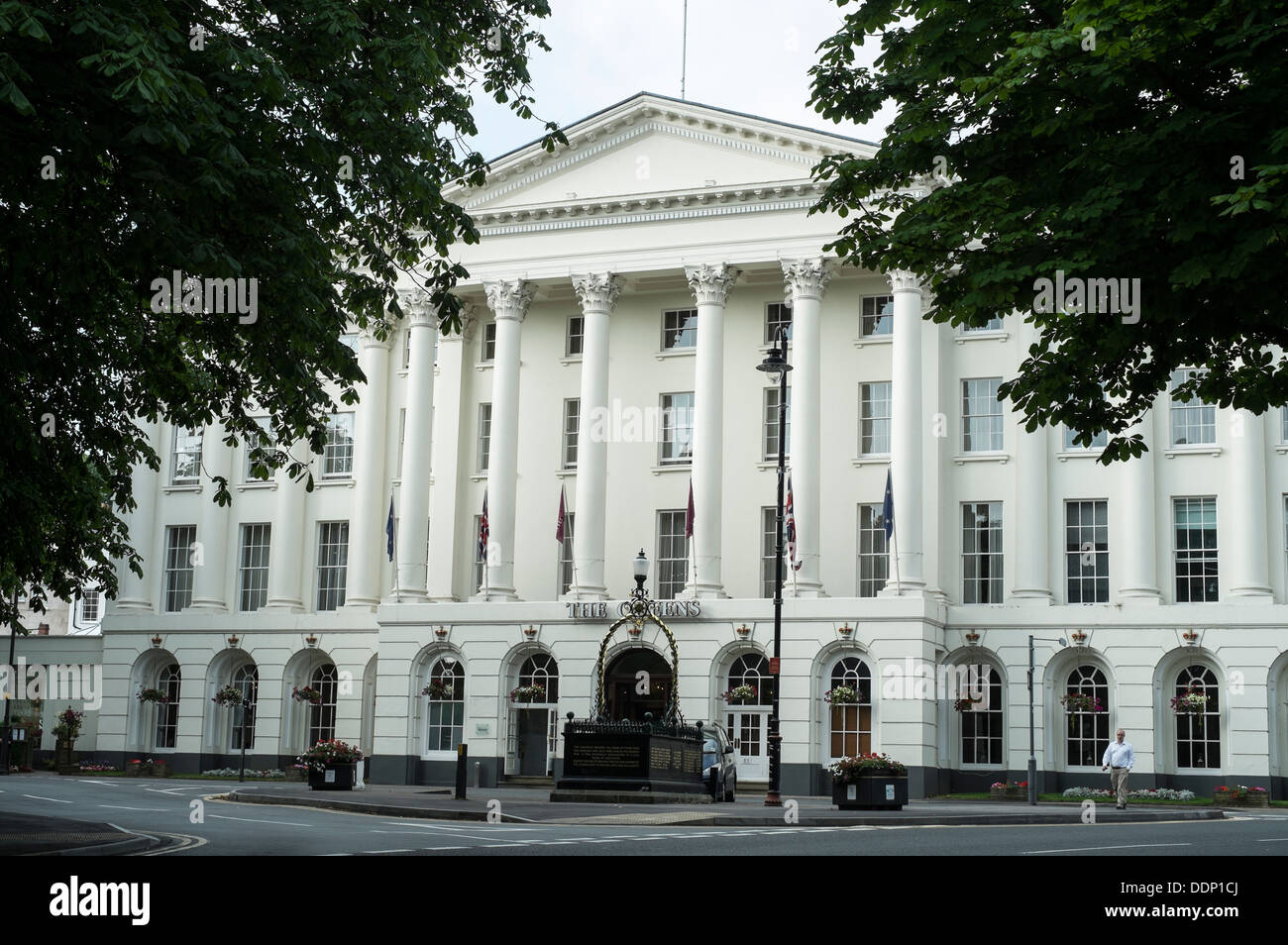 Das Queens Hotel, Cheltenham, Gloucestershire, UK. Stockfoto