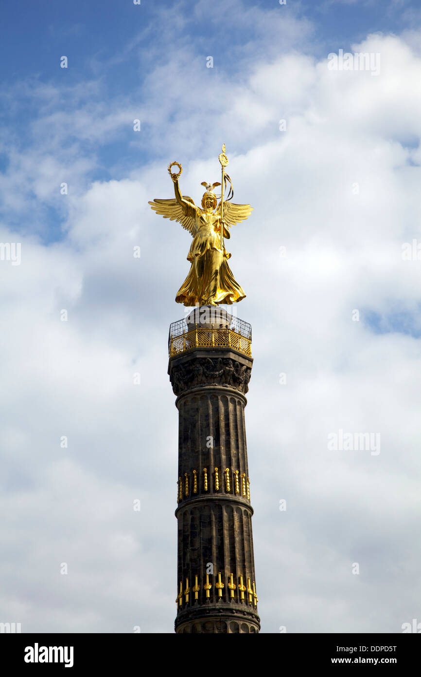 Siegessäule Berlin, Berlin, Deutschland. Stockfoto