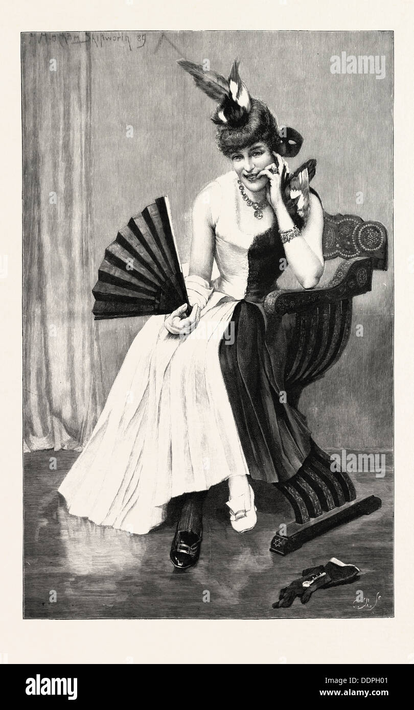Eine Elster, 1890, Gravur gravierte Bild, Geschichte, Arkheia, illustrative Technik, Engravement, Gravur, Victorian, Kunst Stockfoto