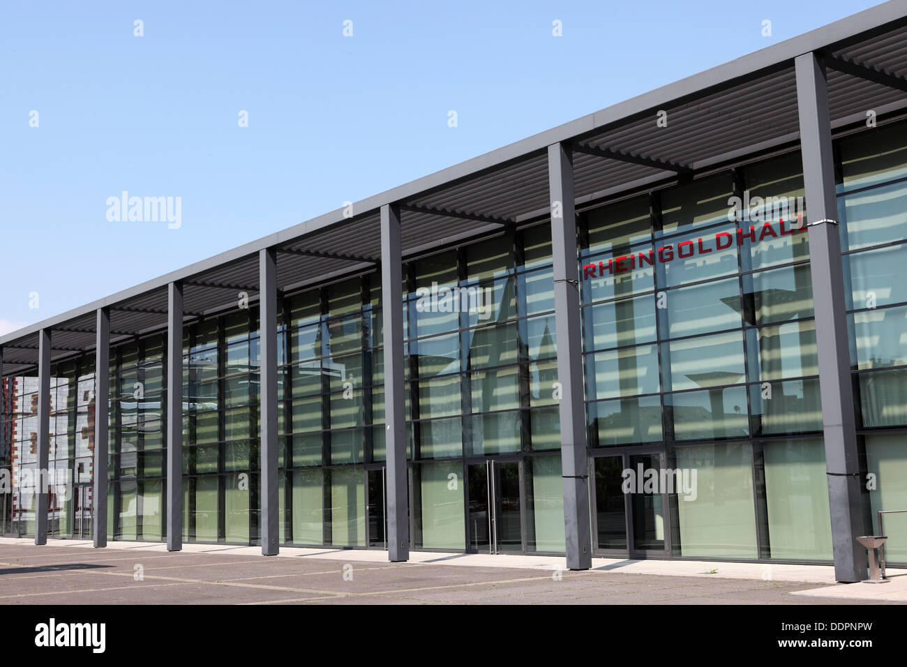 Das Kongresszentrum Rheingoldhalle in Mainz, Deutschland. Stockfoto