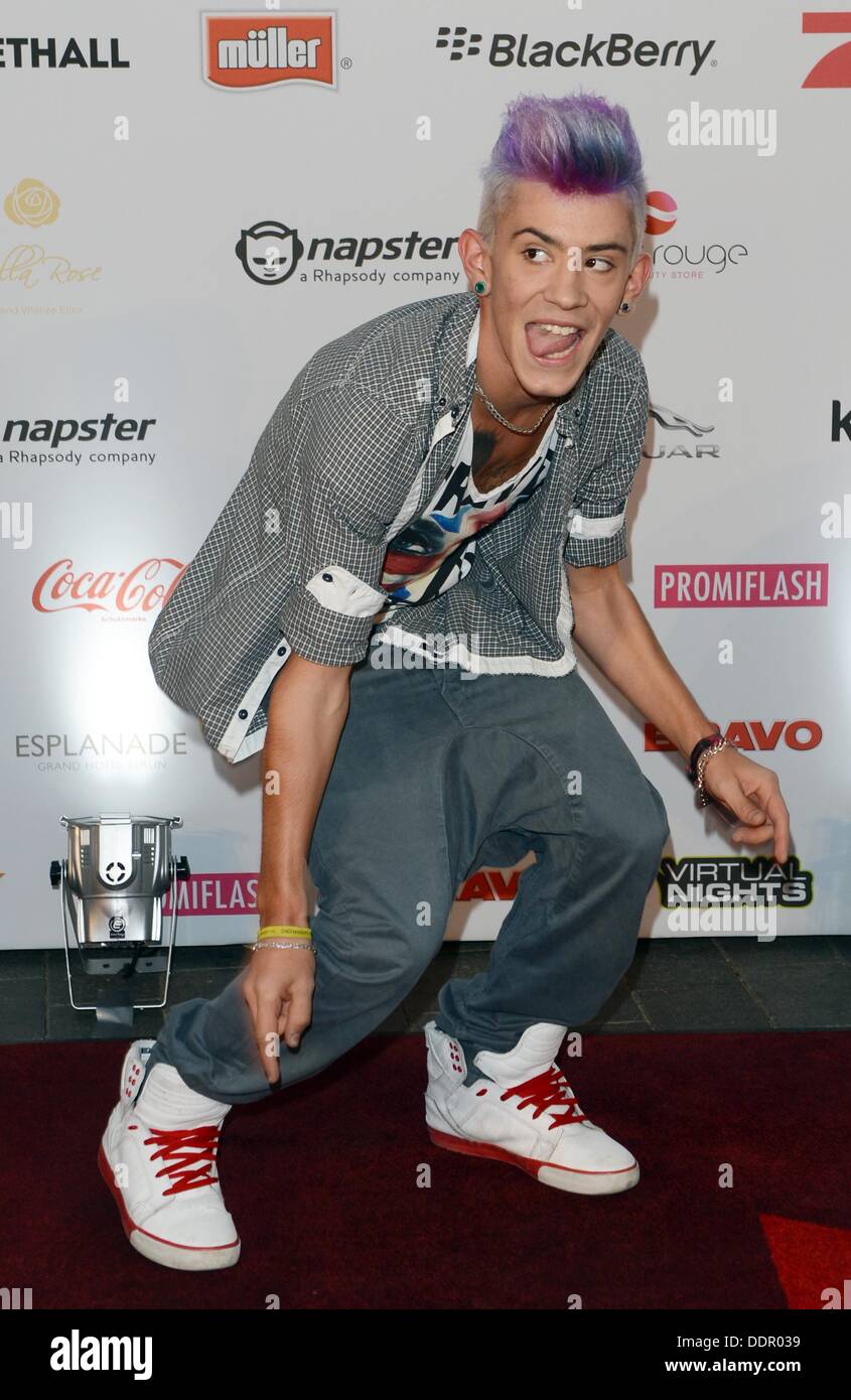 Tokio, Japan. 05. Sep, 2013. Berlin, Deutschland. 05. Sep, 2013. Sänger Daniele Negroni kommt bei der Veranstaltung "Music meets Media" im Grand Hotel Esplanade in Berlin, Deutschland, 5. September 2013 statt. Die Menschen der Musik und Medienbranche findet statt im Rahmen der Berlin Music Week. Foto: Jens Kalaene/Dpa/Alamy Live News Bildnachweis: Dpa picture-Alliance/Alamy Live News Stockfoto