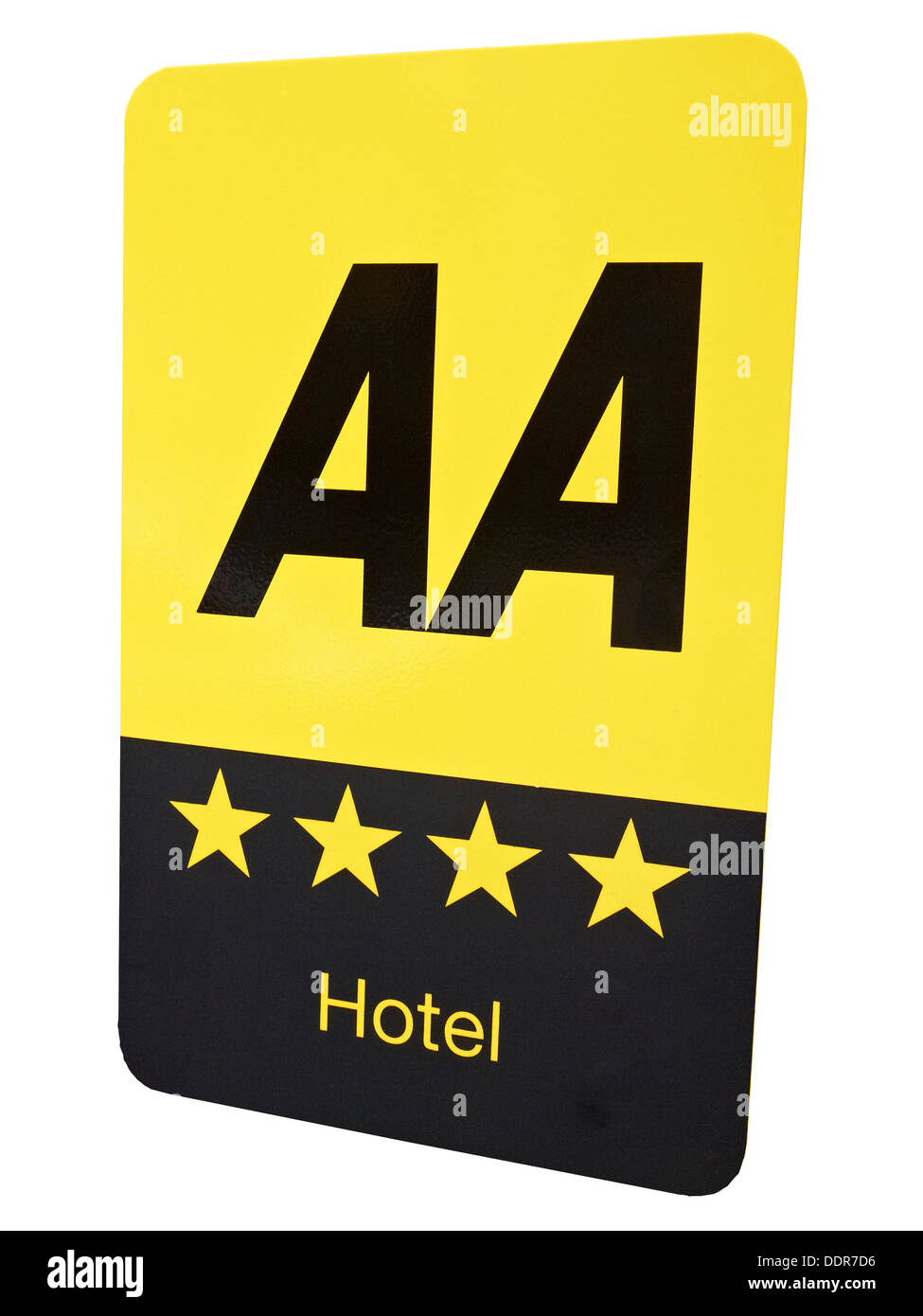 AA 4 Sterne Hotel Zeichen UK Stockfoto