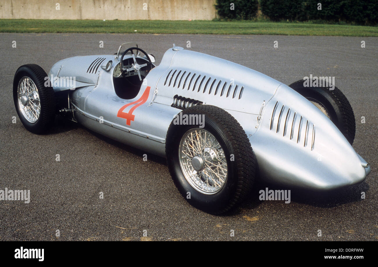 1938-D-TYPE AUTO UNION RENNWAGEN Stockfoto