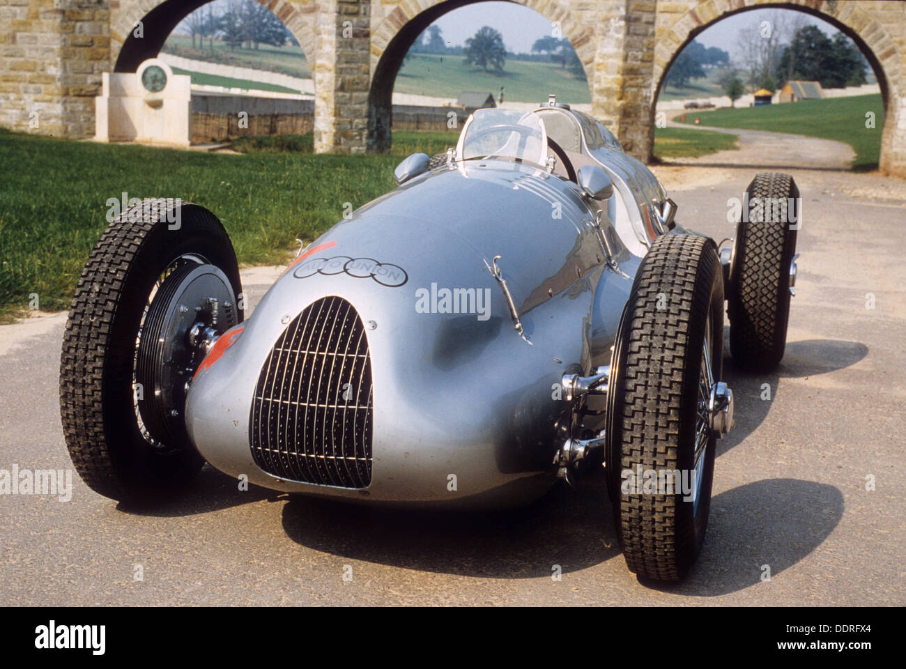 1938-D-TYPE AUTO UNION RENNWAGEN Stockfoto