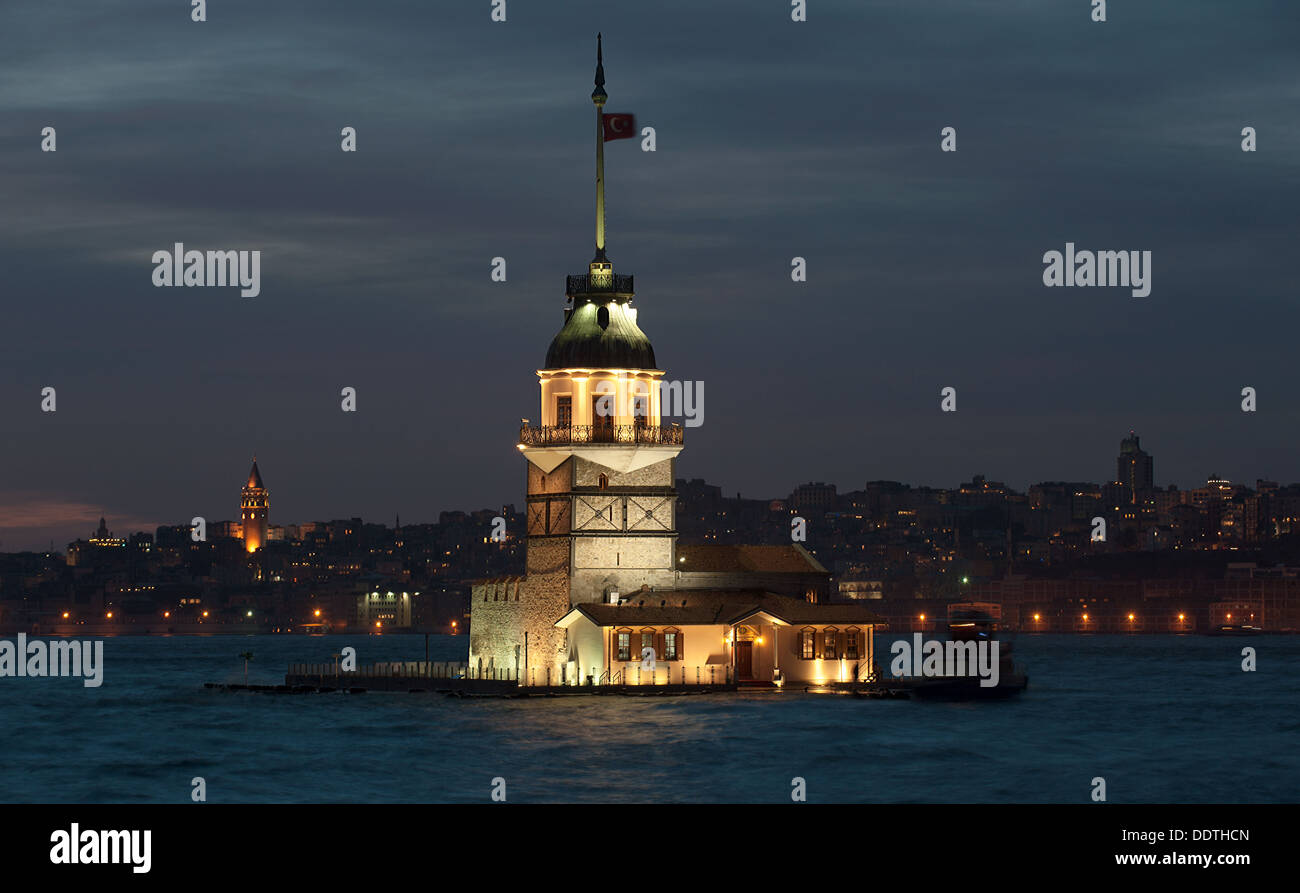 Jungfernturm Stockfoto