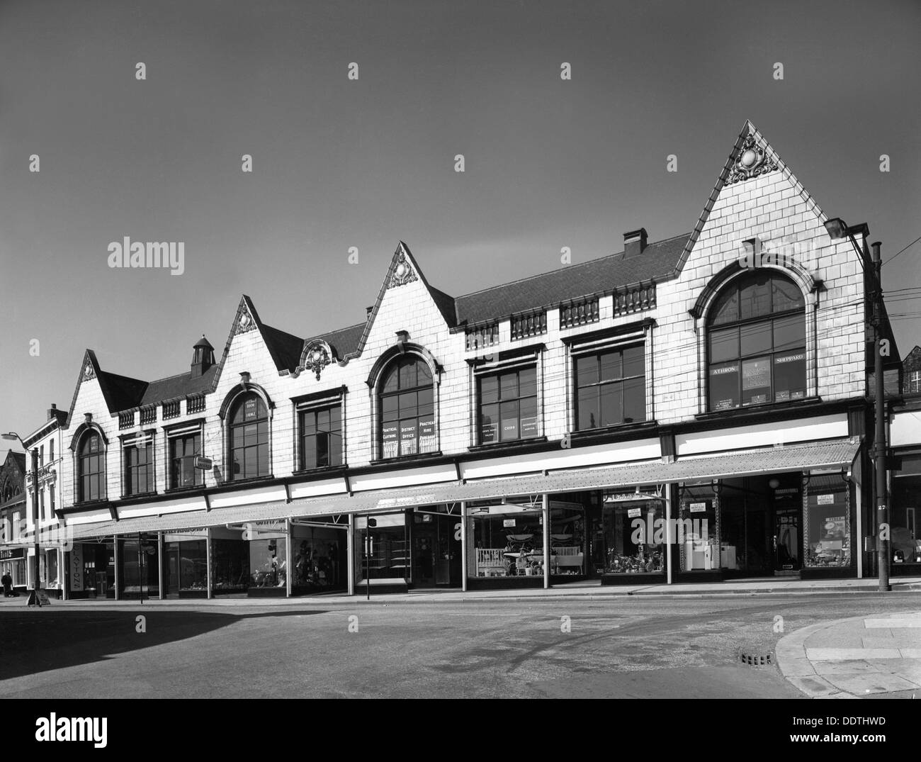 Montague Gebäude, Mexborough, South Yorkshire, 1963. Künstler: Michael Walters Stockfoto