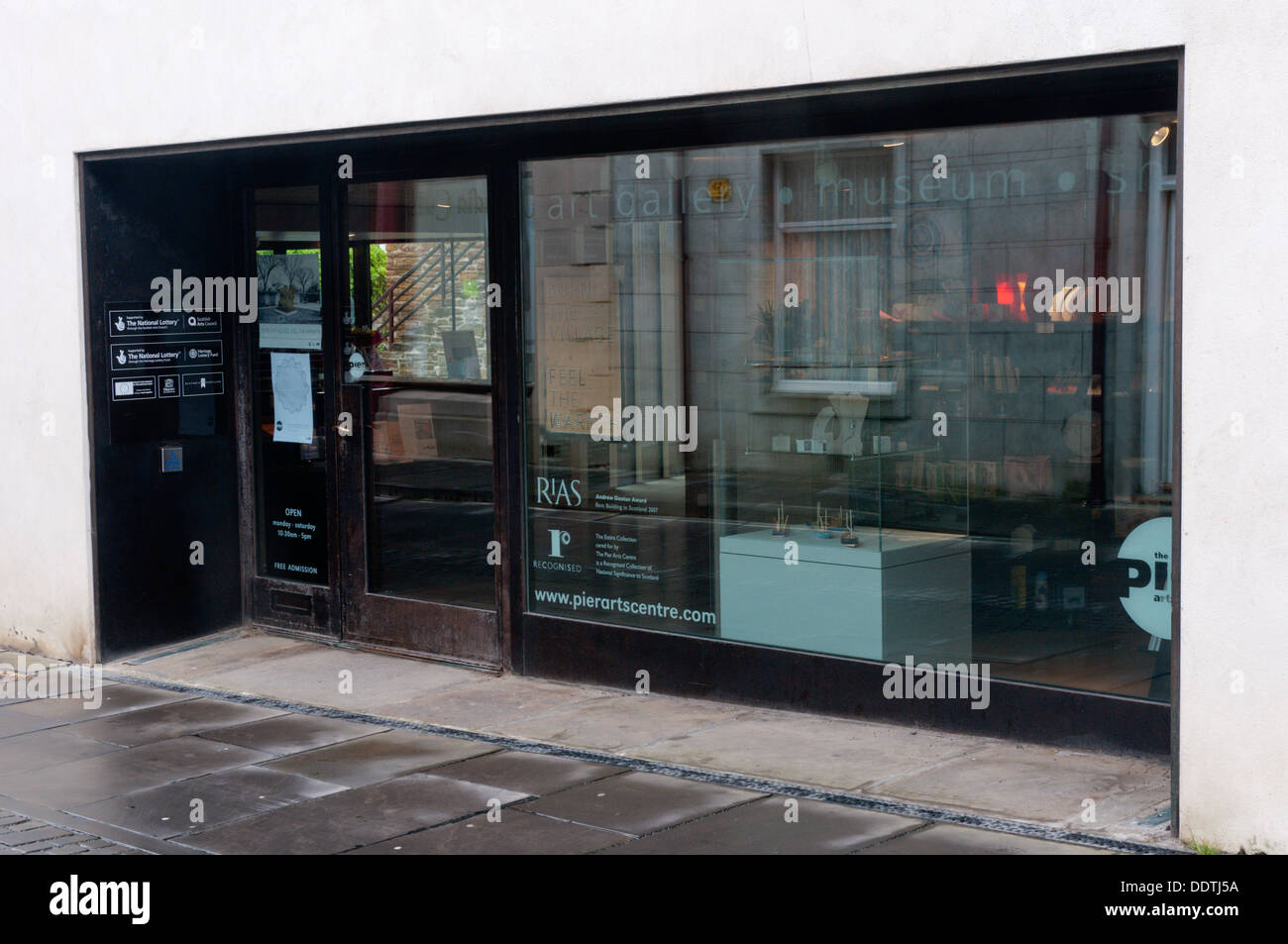 Das Pier Arts Centre in Stromness Orkney. Stockfoto