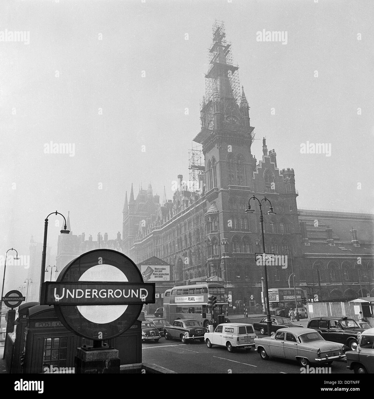 St Pancras Station, London, 1960-1972. Künstler: John Gay Stockfoto