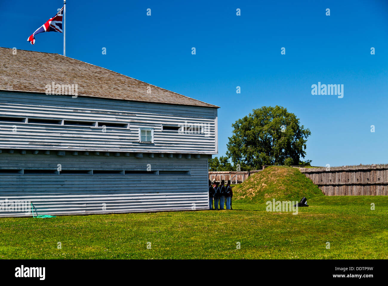 Fort George Niagara auf dem Lake Ontario Kanada Stockfoto
