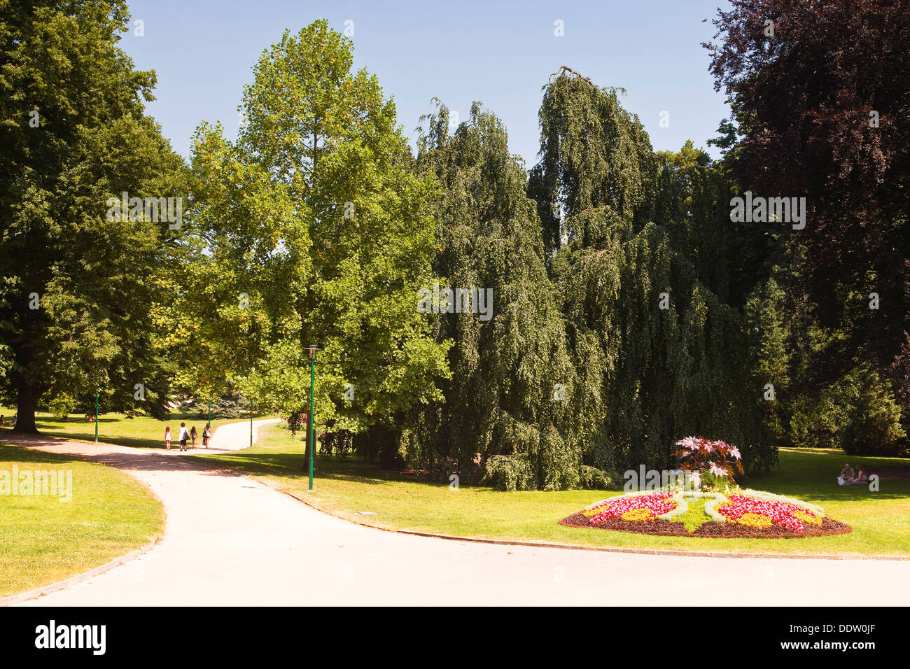 Parc De La Pipiniere in der Stadt Nancy, Frankreich. Stockfoto