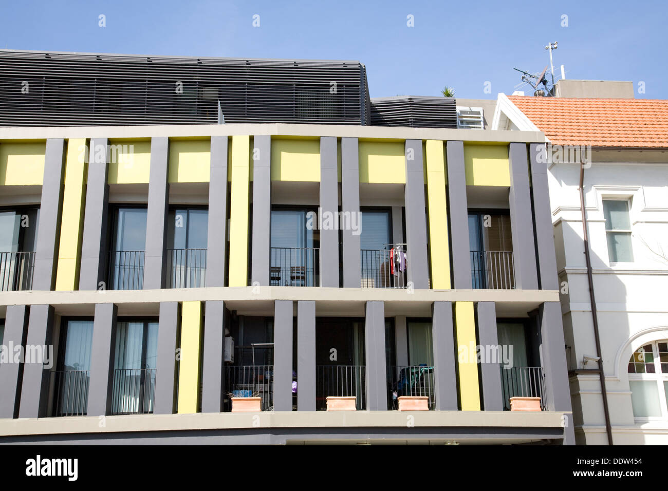 modernen Sydney Apartments auf Regent street chippendale, new South Wales, Australia Stockfoto