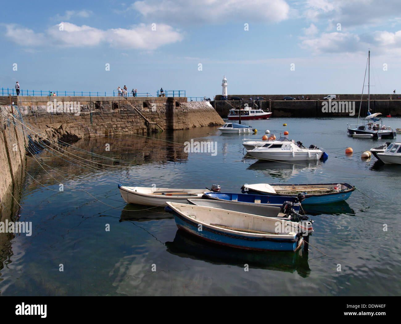 Mevagissey Hafen, Cornwall, UK 2013 Stockfoto