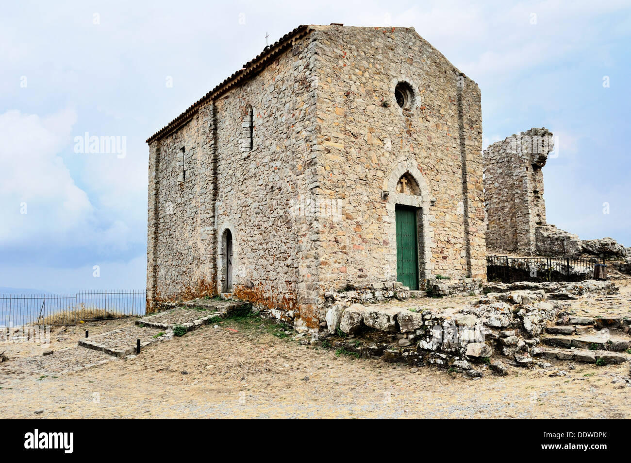 Pfälzer Kapelle, Geraci Siculo. Palermo, Sizilien, Italien Stockfoto