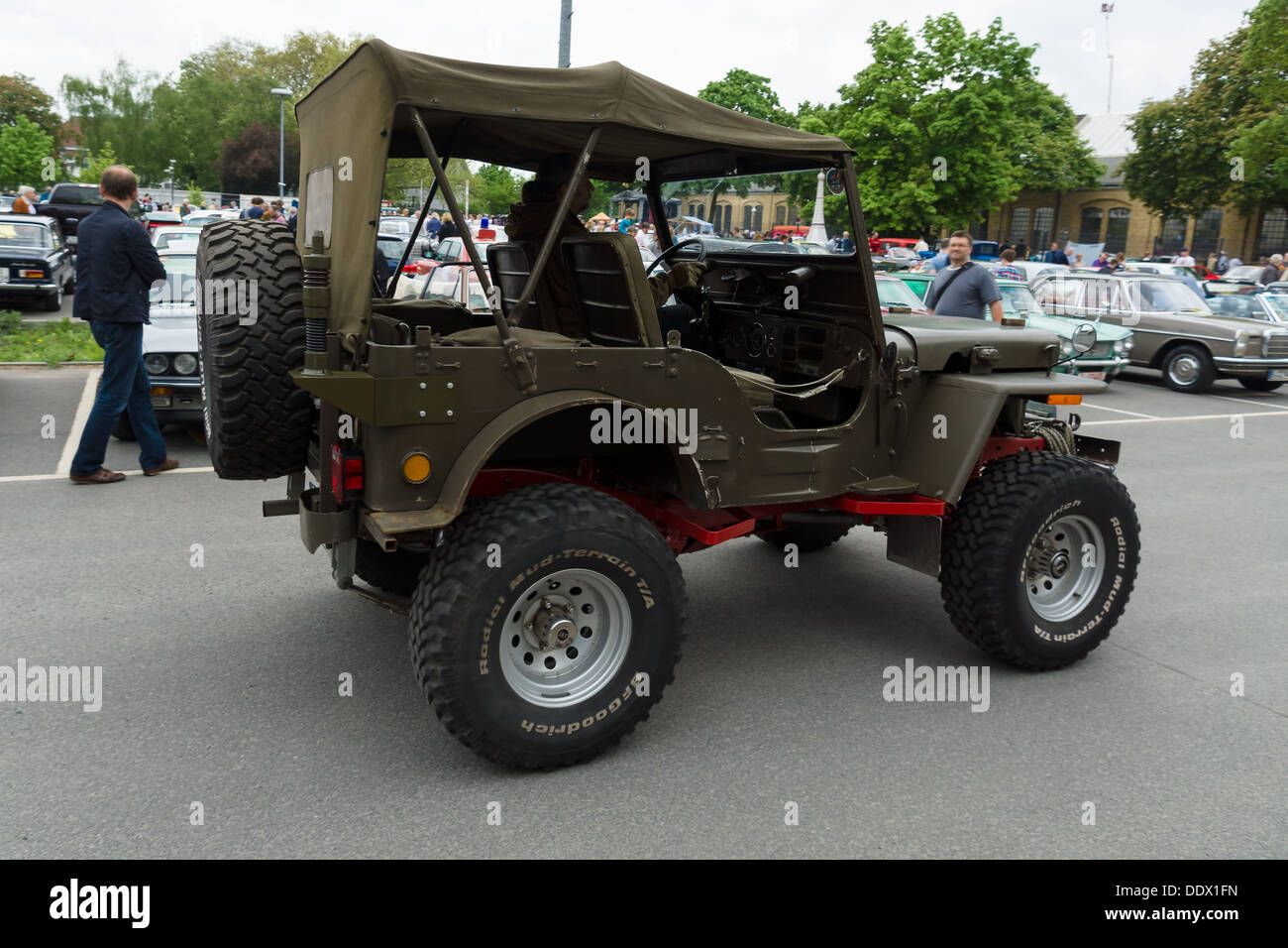 US Army SUV seit dem zweiten Weltkrieg Jeep Willys MB Stockfoto