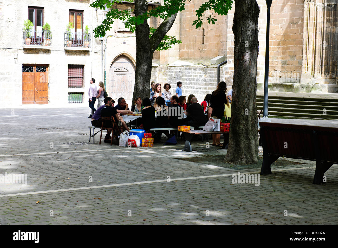 Pamplona, Navarra, Spanien Stockfoto