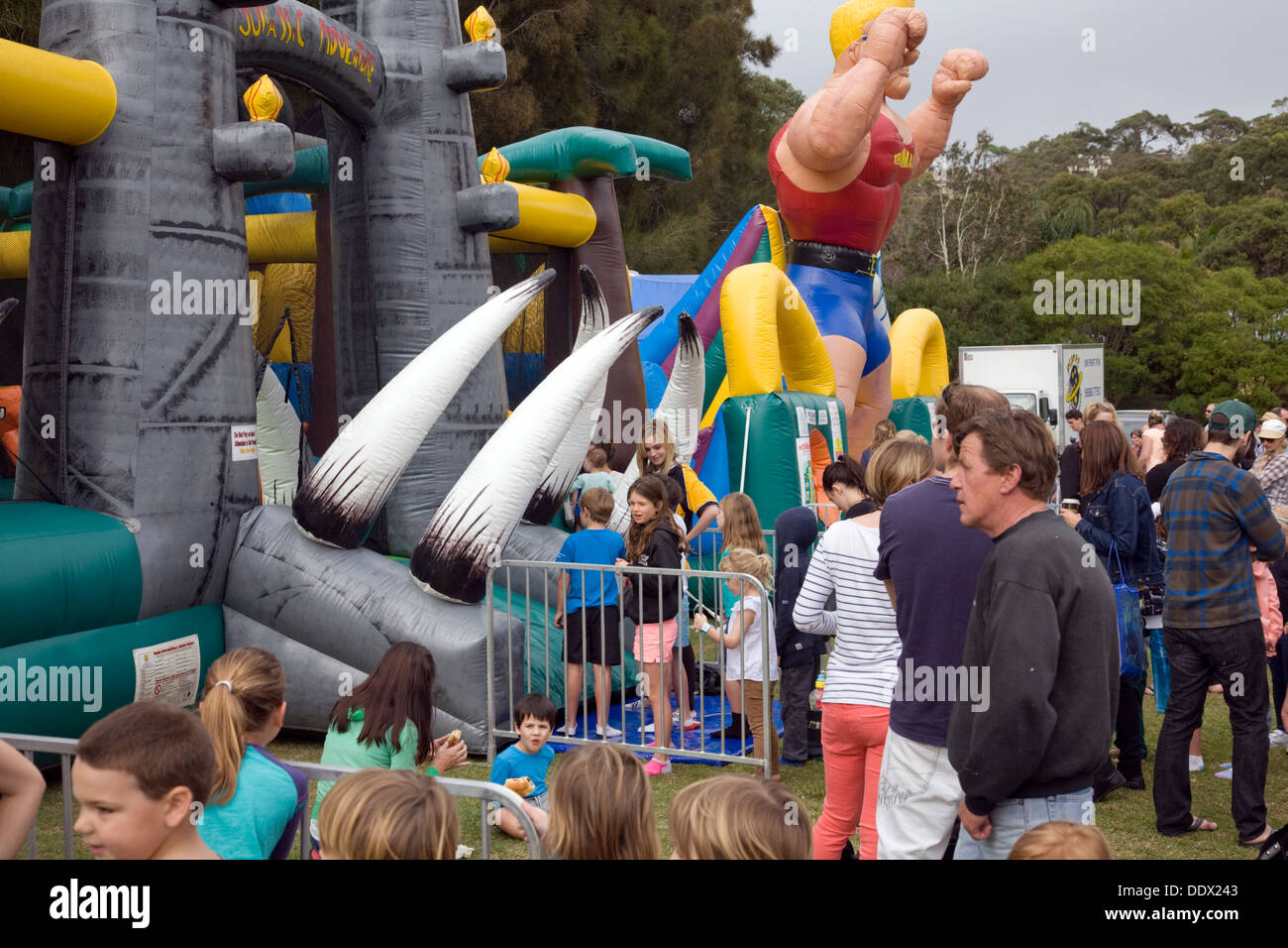 australische Grundschule jährliche Fete und Karneval, Avalon Sydney Australien Stockfoto