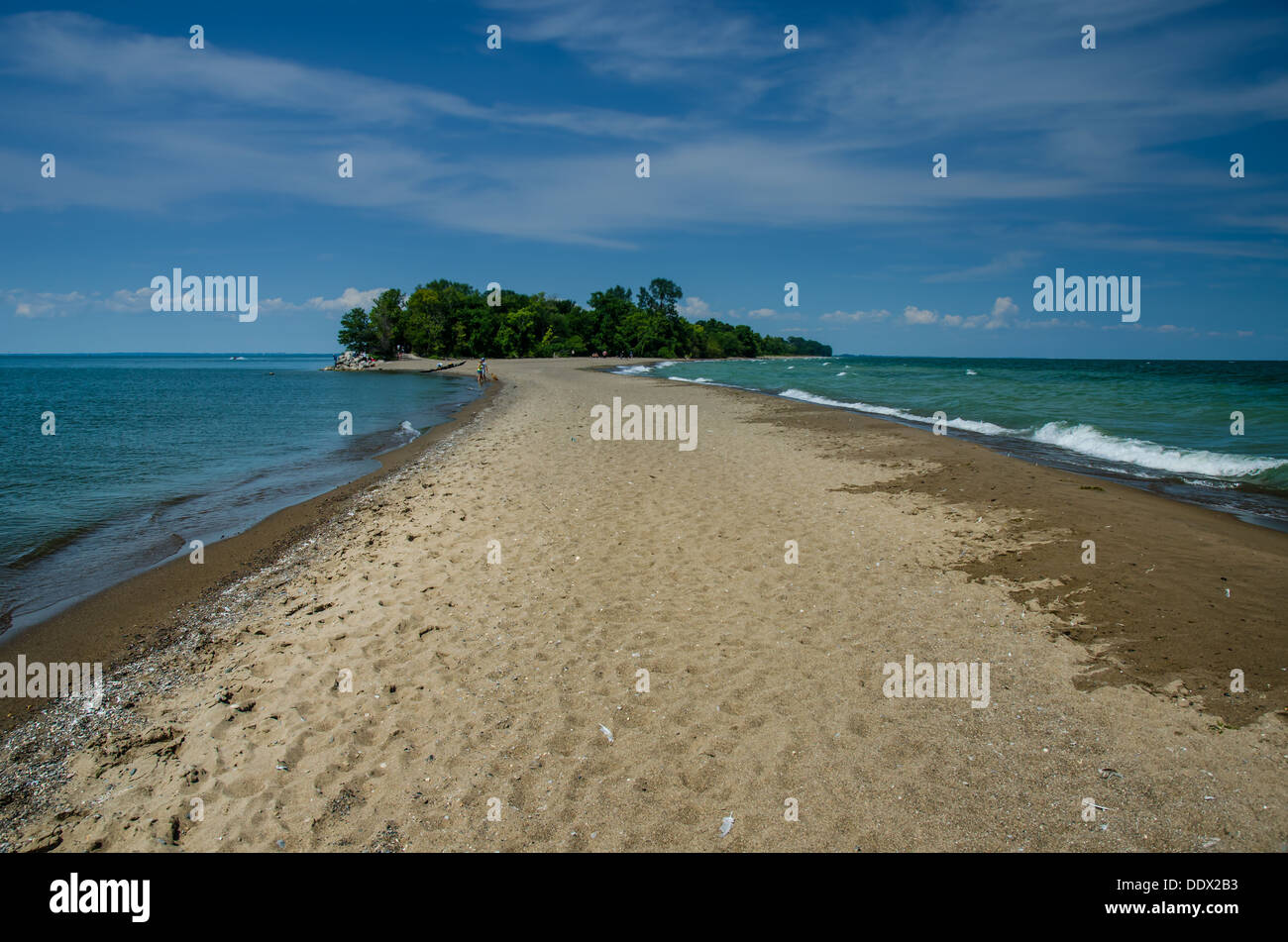 Punkt für Punkt Pelee Nationalpark von Kanada Stockfoto