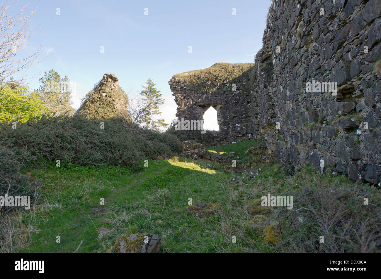 AROS Castle auf der Isle of Mull Stockfoto