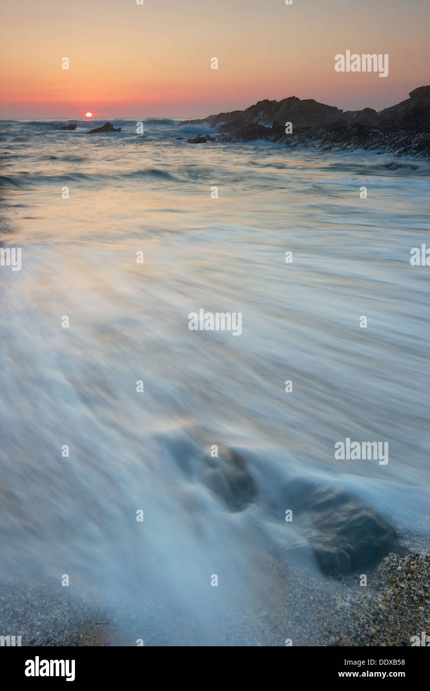 Wave-Streifen Stockfoto