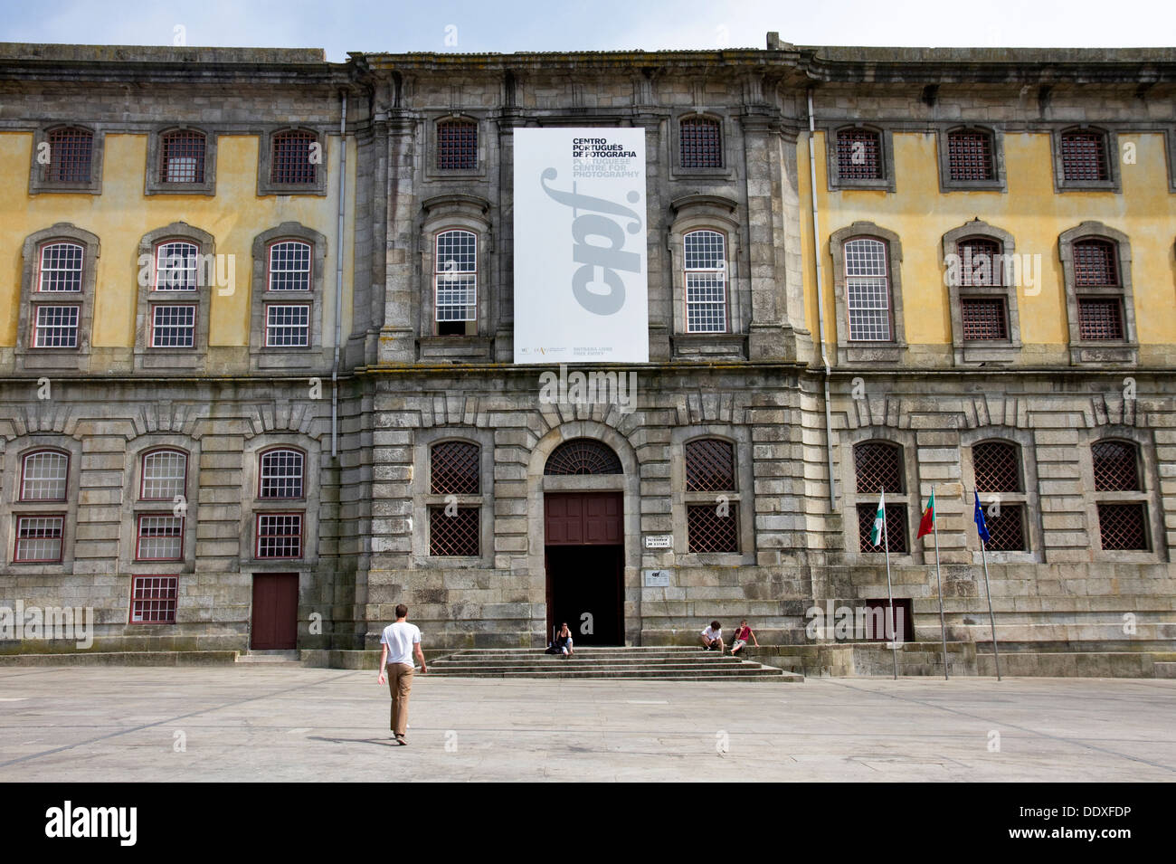 Portugiesisch-Zentrum für Fotografie (Centro Português de Fotografia), ehemalige alte Relacao-Gefängnis (erbaut 1765), Porto, Portugal Stockfoto