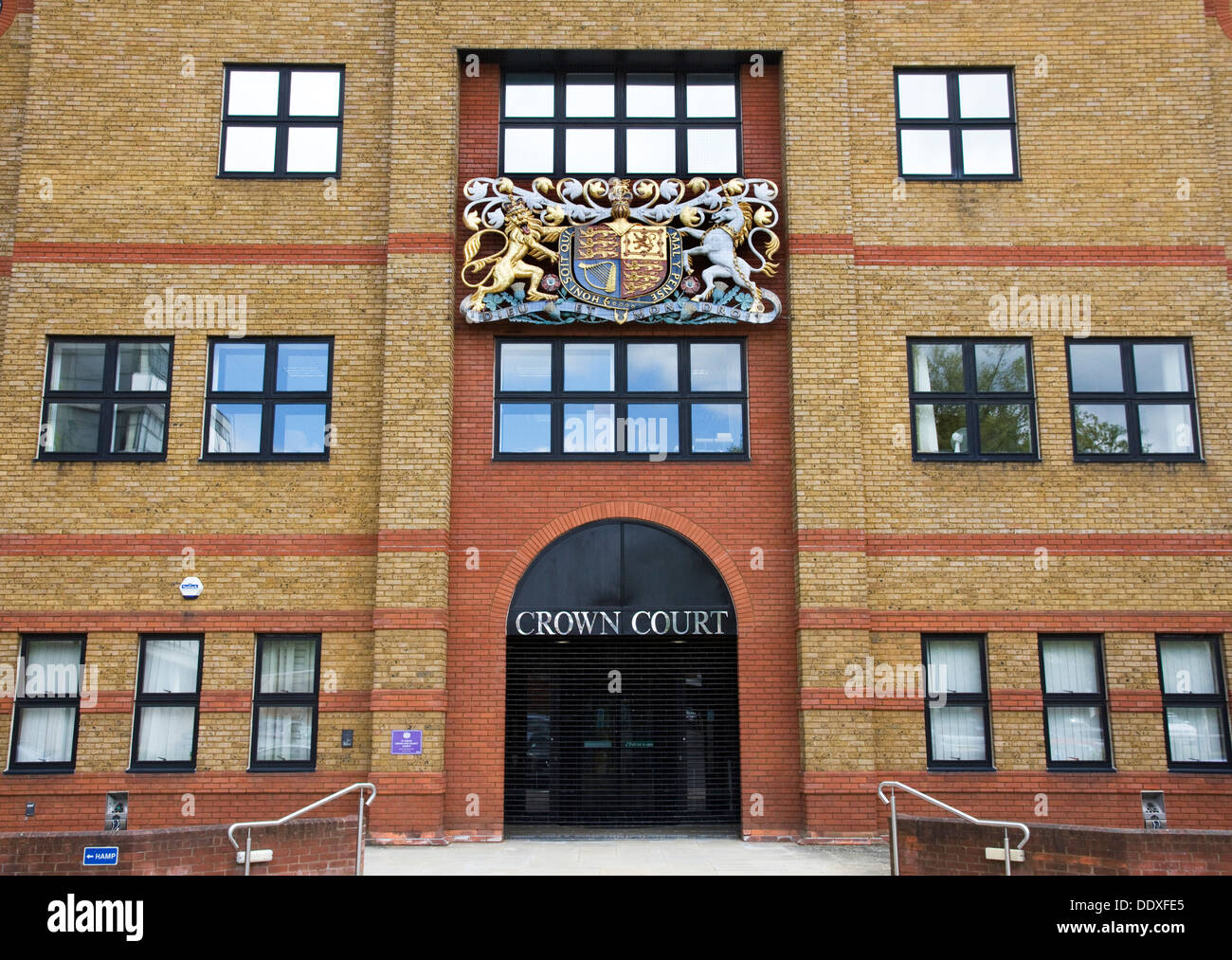 St Albans Crown Court und Amtsgericht, St Albans, Hertfordshire, England, Vereinigtes Königreich Stockfoto