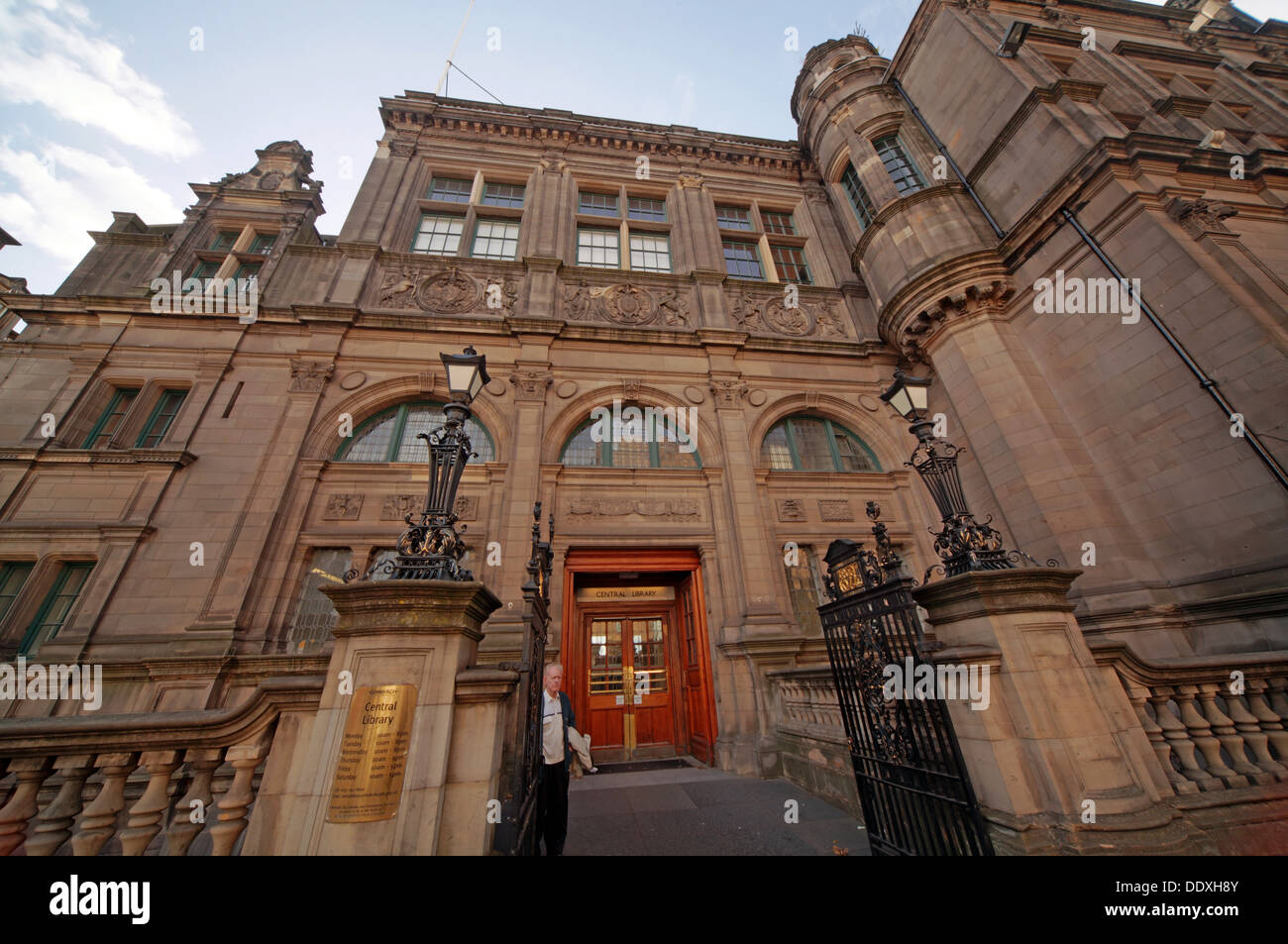 Edinburgh Central Library,, 7-9 George IV Bridge, Edinburgh, Schottland, UK, EH1 1EG Stockfoto
